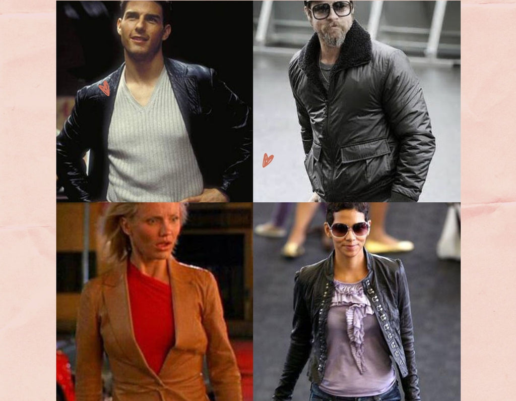 Leather Jackets Flaunted By Hollywood Stars