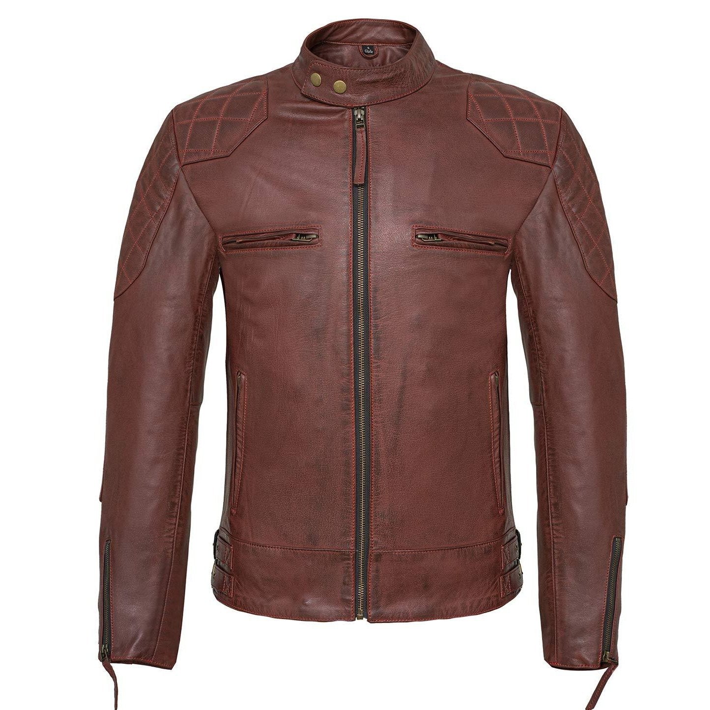 MOZRI Full Sleeve Self Design Men's Jacket