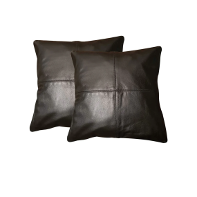 Leather sofa cushion covers 16x16 decorative pillow covers