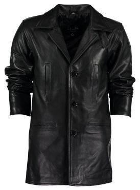 Men's Max Payne Inspired Leather Jacket Coat