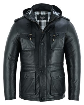 Men's Heritage Sheep Nappa Leather Parka