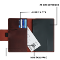 a5 leather notebook cover